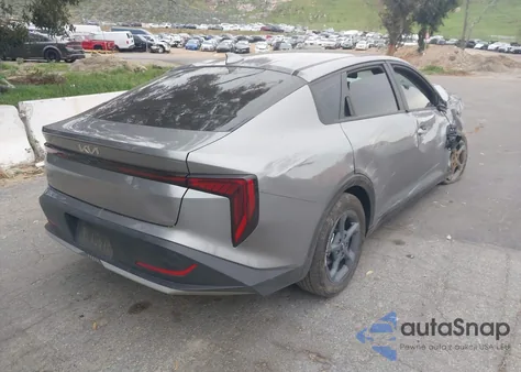 2025 Kia K4 Lxs from USA, damaged, VIN 3KPFT4DE6SE149036